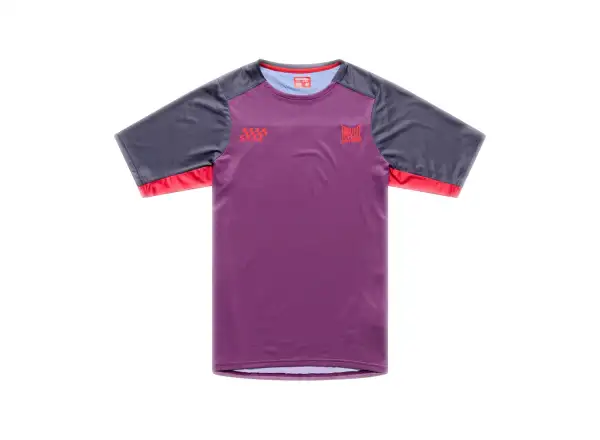 Troy Lee Designs Skyline Pro pánsky dres krátky rukáv Fangs Sangria