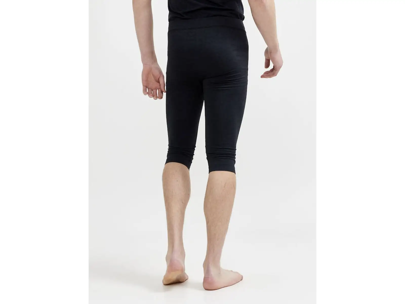 Craft Core Dry Active Comfort pánske spodné 3/4 nohavice čierna
