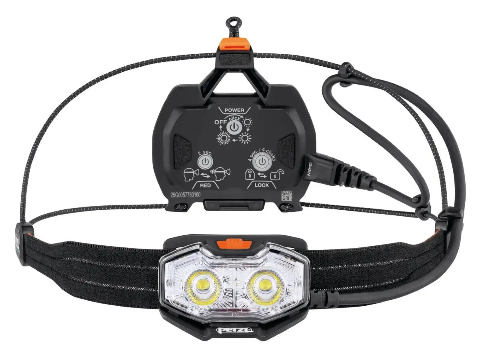 Petzl Nao LT čelovka oranžová