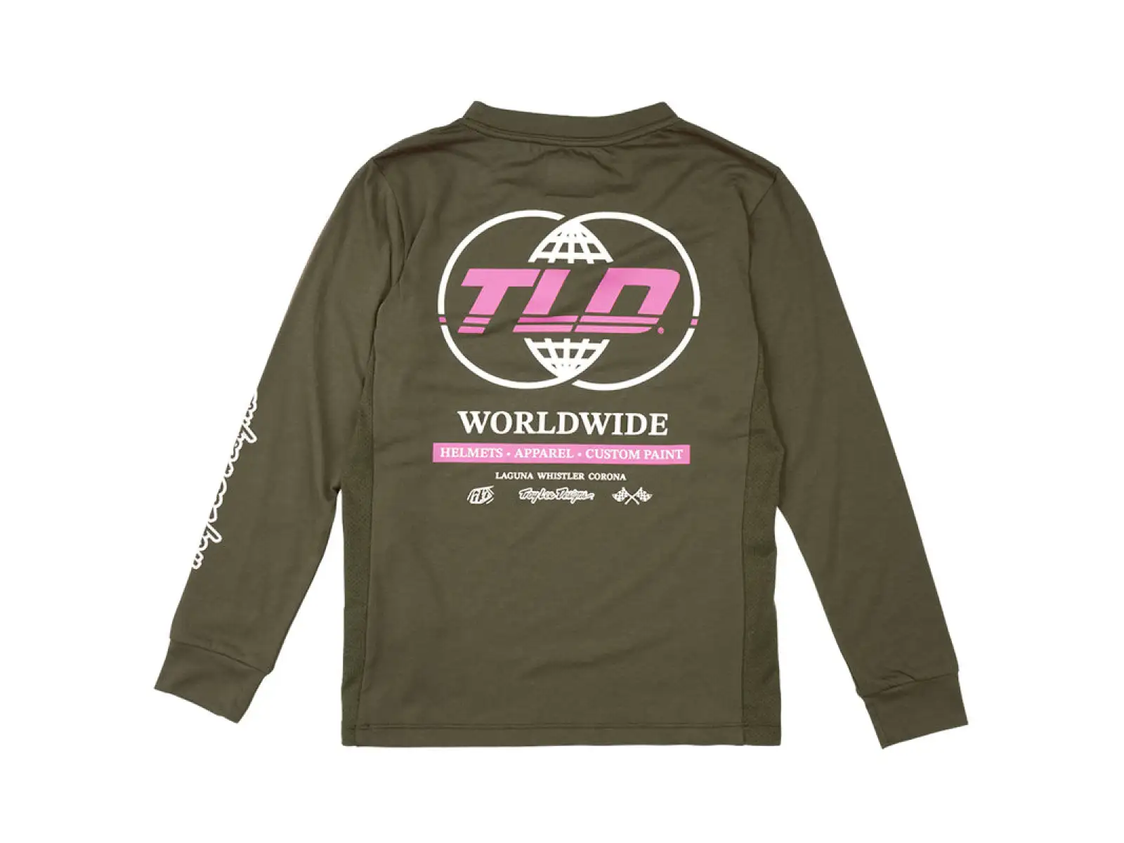 Troy Lee Designs Skyline Ride Tee detský dres dlhý rukáv Worldwide Caper