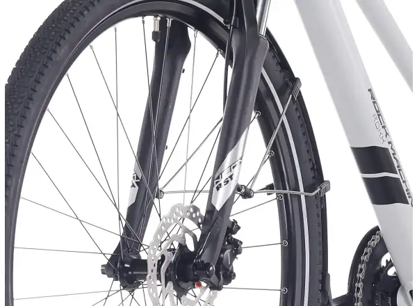 Rock Machine Rokk 40 Easy Entry trekingový bicykel Gloss Limerock Grey