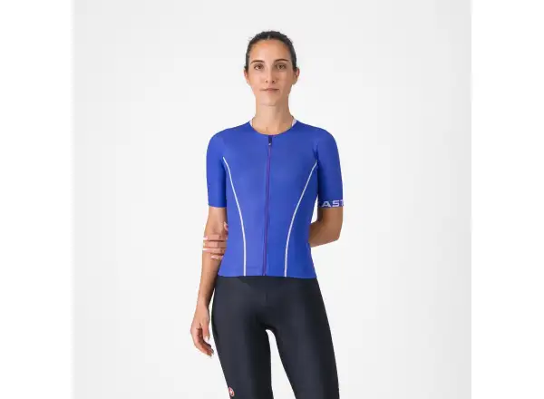 Castelli Anima Flow dámsky dres Ultraviolet/Purple Mist
