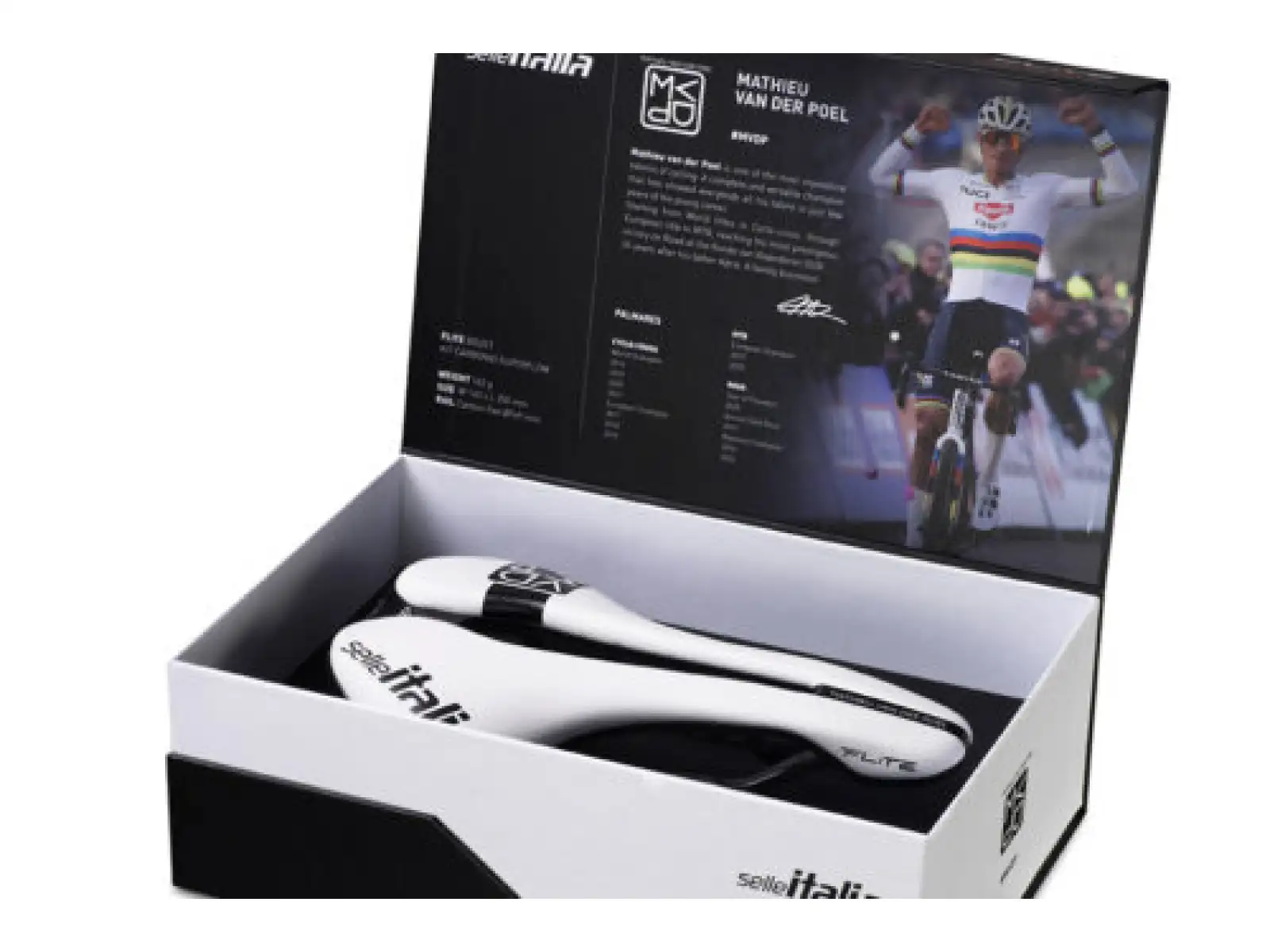 Selle Italia FLITE Boost Superflow Kit Carbon MVDP Edition L3 Carbon +10 mm sedlo biela
