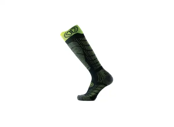 Sidas Ski Comfort lyžiarske ponožky čierno-žltá
