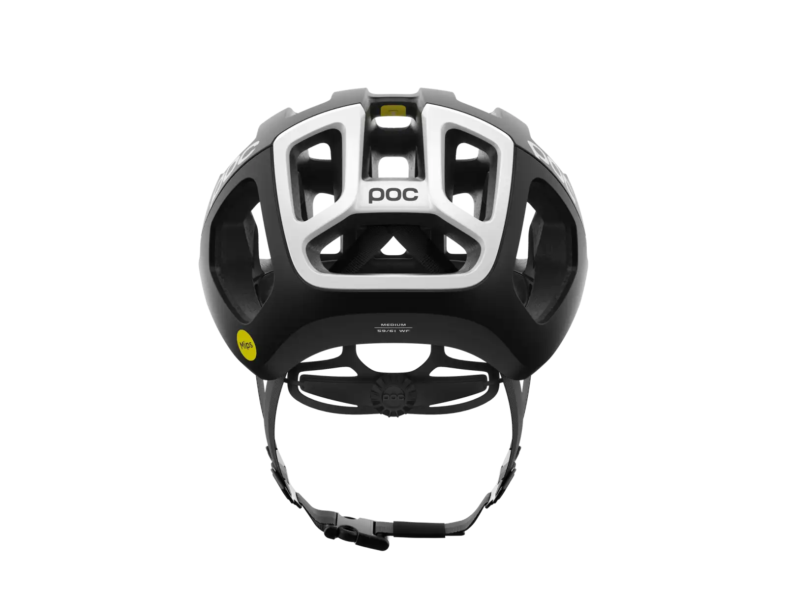POC Ventral Air WF MIPS cestná prilba Uranium Black Matt