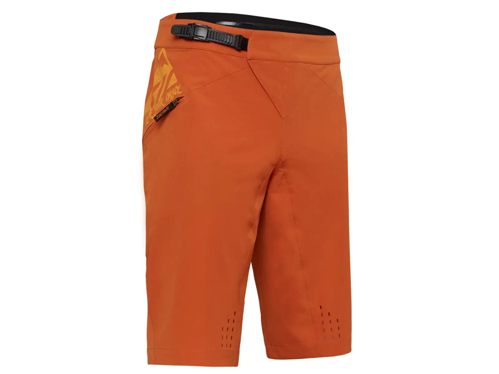 Silvini Fabriano pánske MTB kraťasy Orange