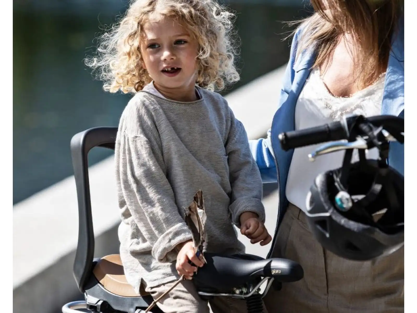 Urban Iki Junior zadná sedačka s adaptérom na nosič Bincho Black/Kurumi Brown