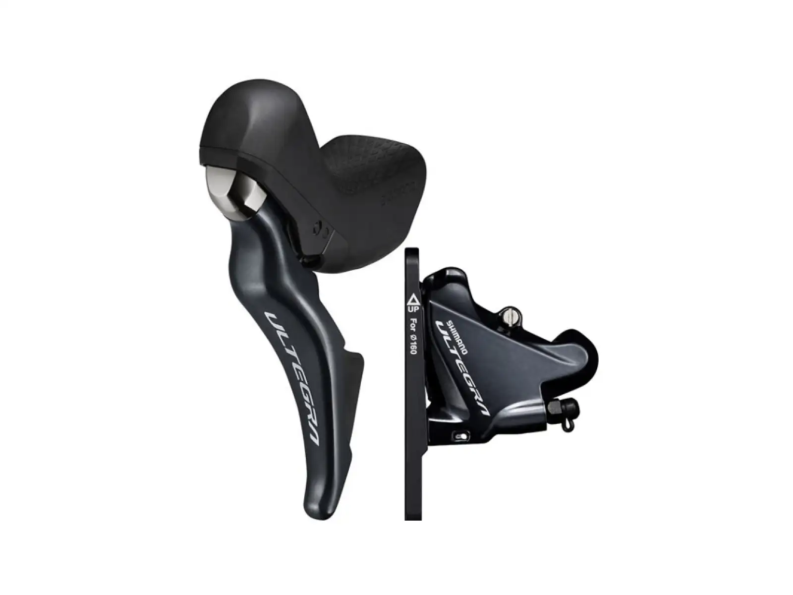 Shimano Ultegra ST-R8025 ľavá radiaca a hydraulická brzdová páka s strmeňom BR-R8070