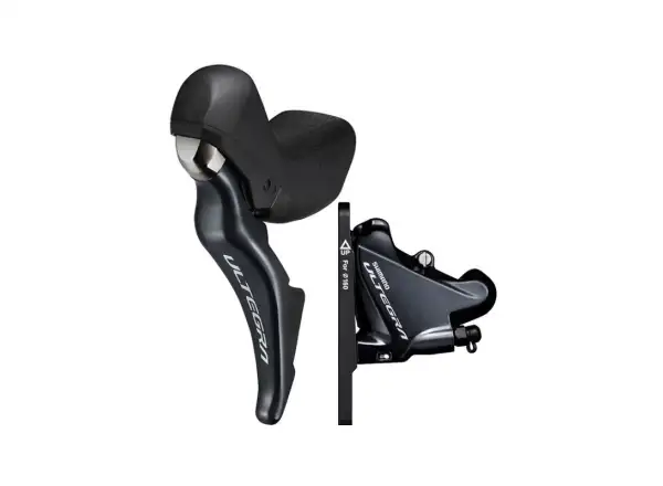 Shimano Ultegra ST-R8025 ľavá radiaca a hydraulická brzdová páka s strmeňom BR-R8070