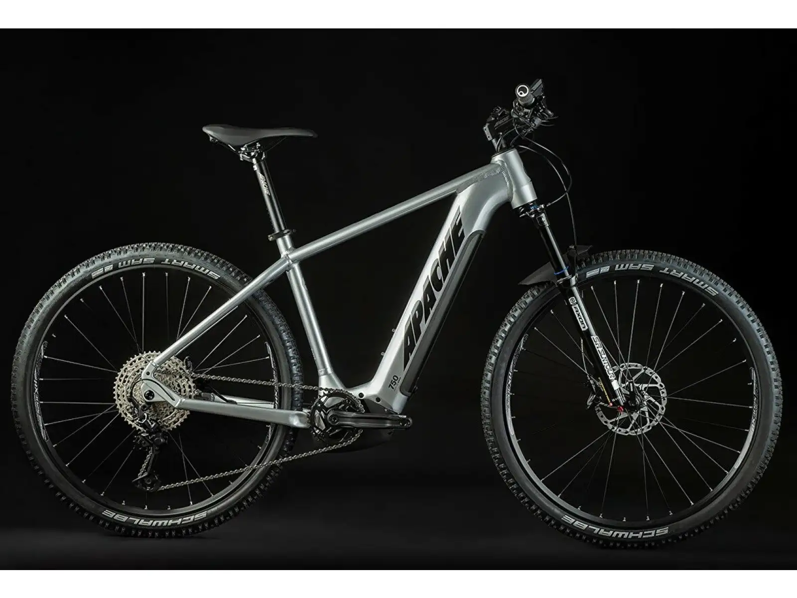 Apache Hupahu 1 750 Wh horský elektrobicykel strieborná
