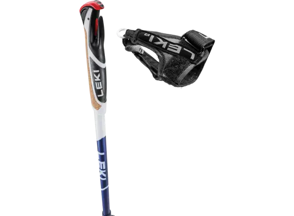 Leki Smart Supreme trekingové palice Midnightblue/White veľ. 100-130 cm