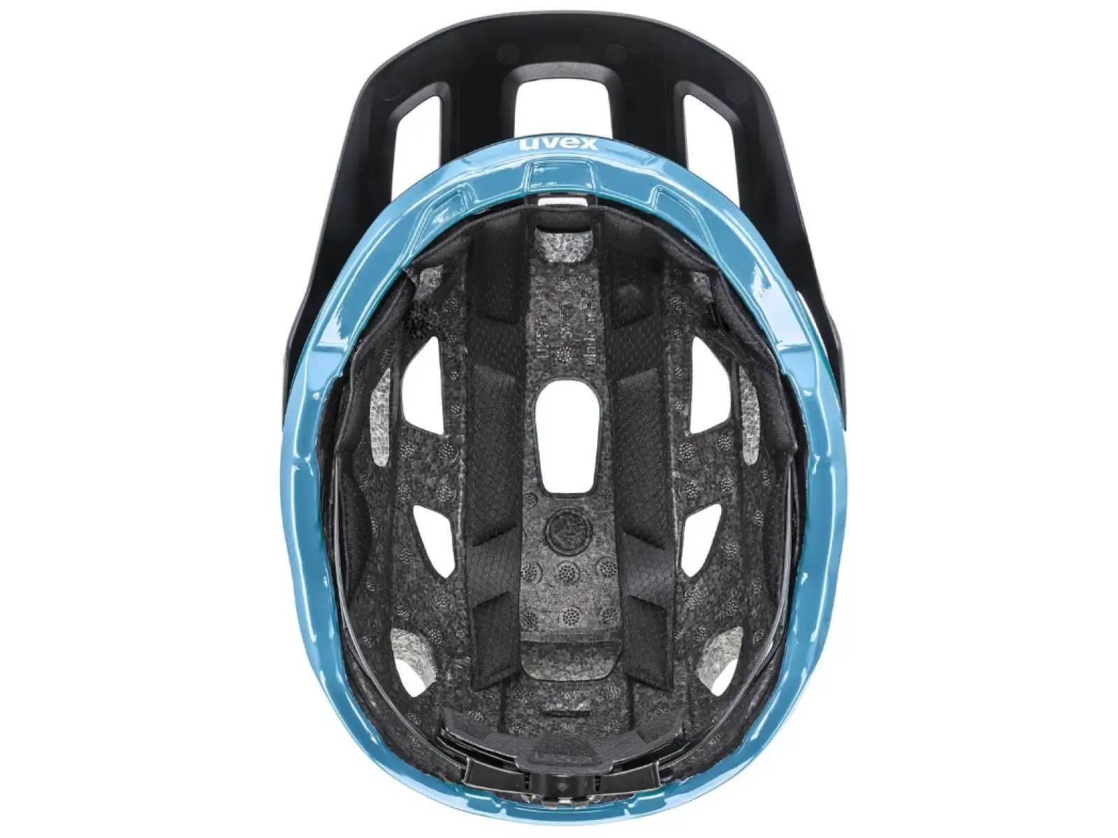 Uvex React MTB prilba Deep Space/Azure Matt