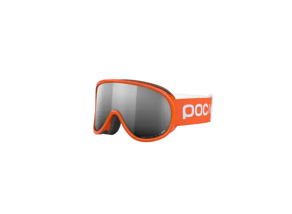 POC POCito Retina detské lyžiarske okuliare Fluorescent Orange/Partly Sunny Silver