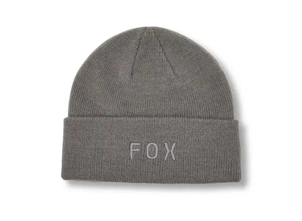 Fox Wordmark Beanie dámska čiapka Pewter