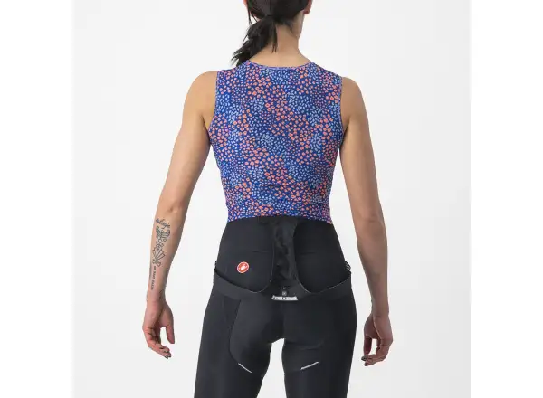Castelli Pro Mesh 4 W Sleeveless dámske tričko bez rukávov Violet Mist