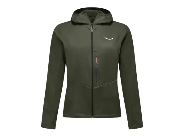 Salewa Pedroc 3 Hooded dámska mikina Dark Olive