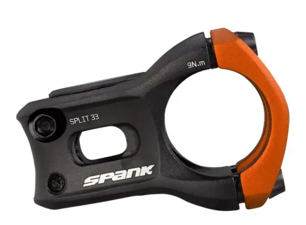 Spank Split stem 33 mm oranžový