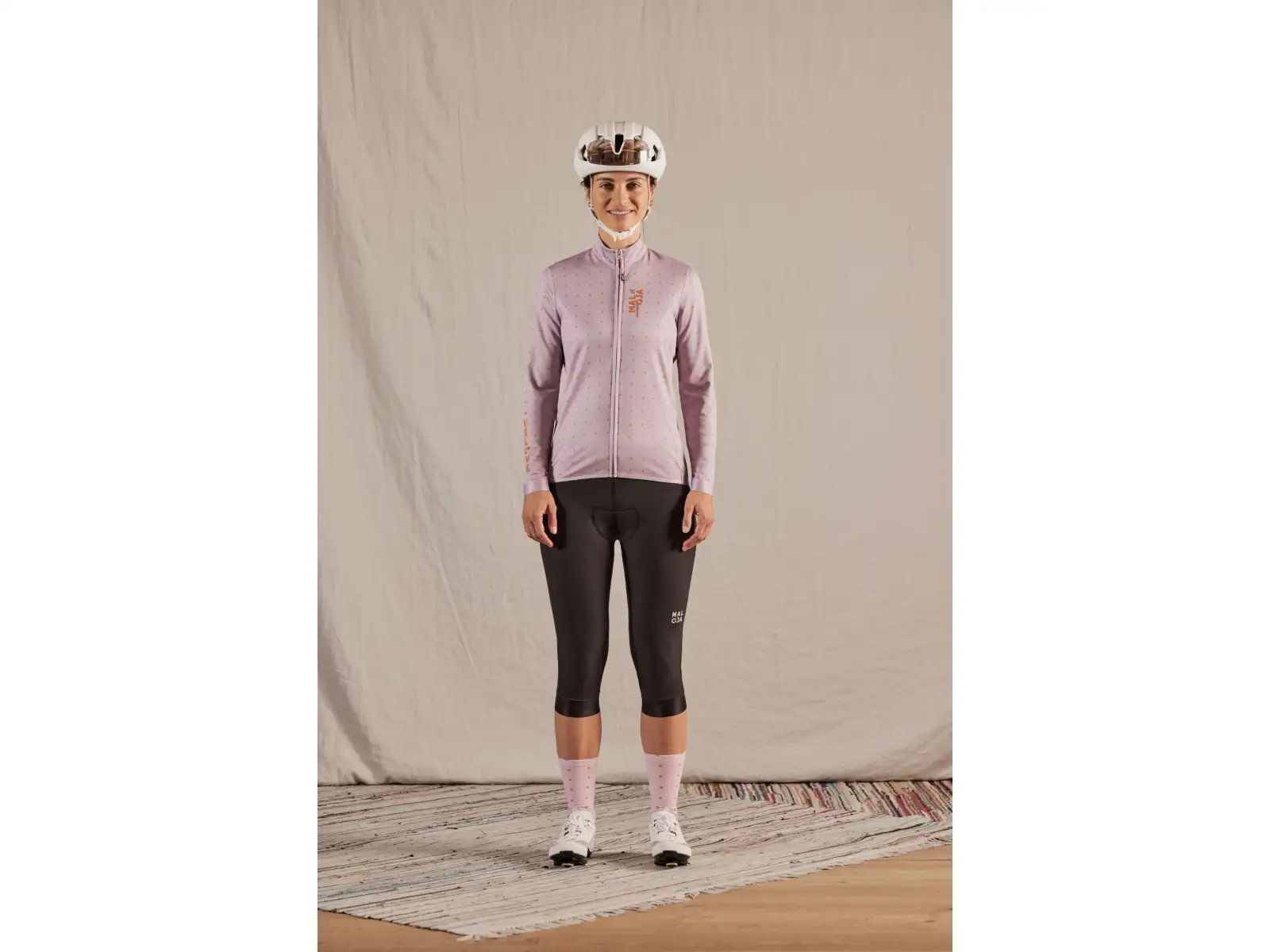 Maloja ToadstoolM. 1/1 dámska cyklistická bunda Deep Black Multi