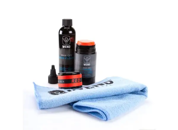 Wend čistič a vosk na reťaz kit červená