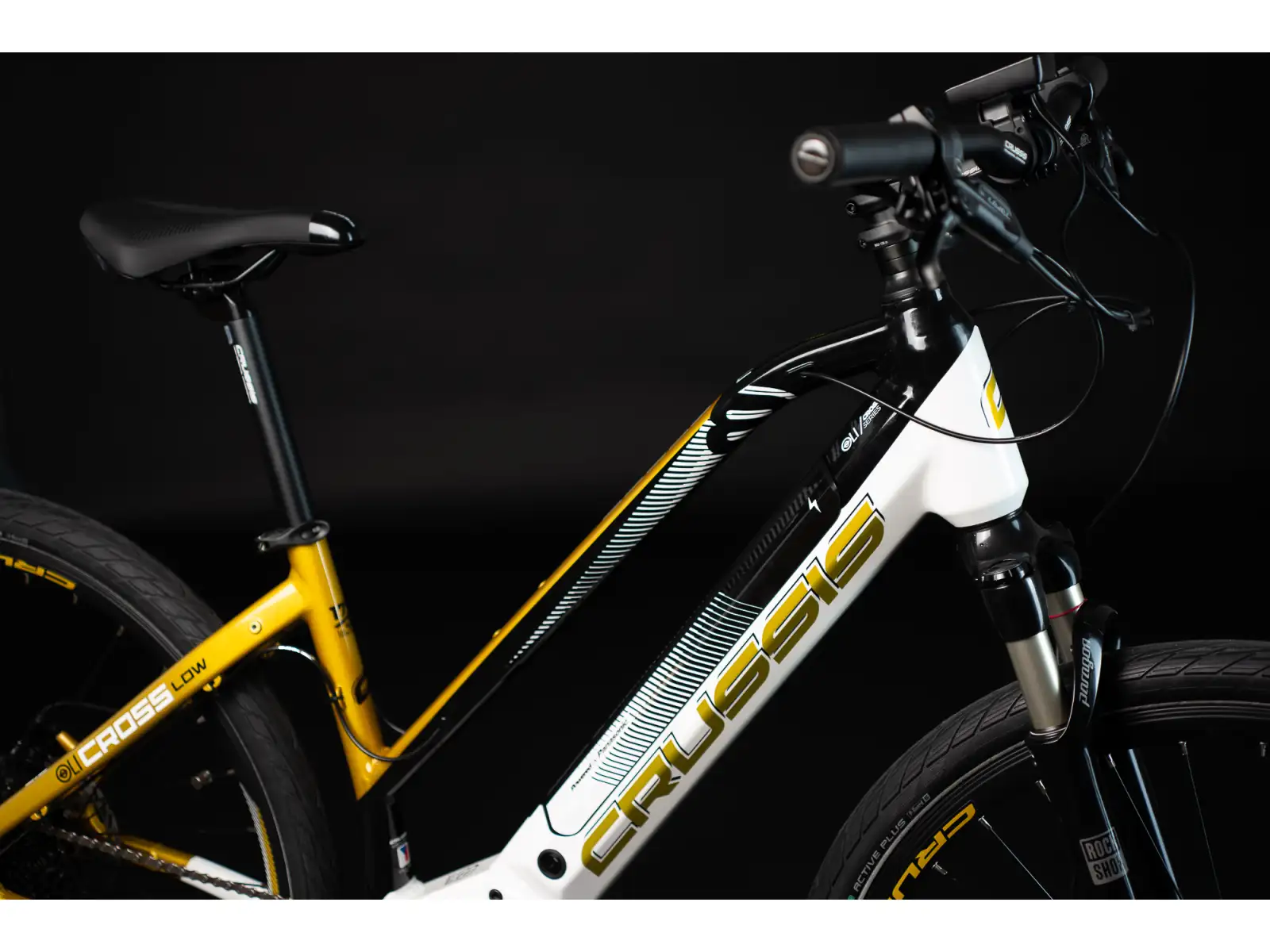 Crussis OLI Cross low 8.8-M krosový elektrobicykel