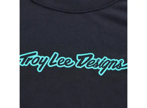 Troy Lee Designs Lilium Ride dámsky dres krátky rukáv Signature Black