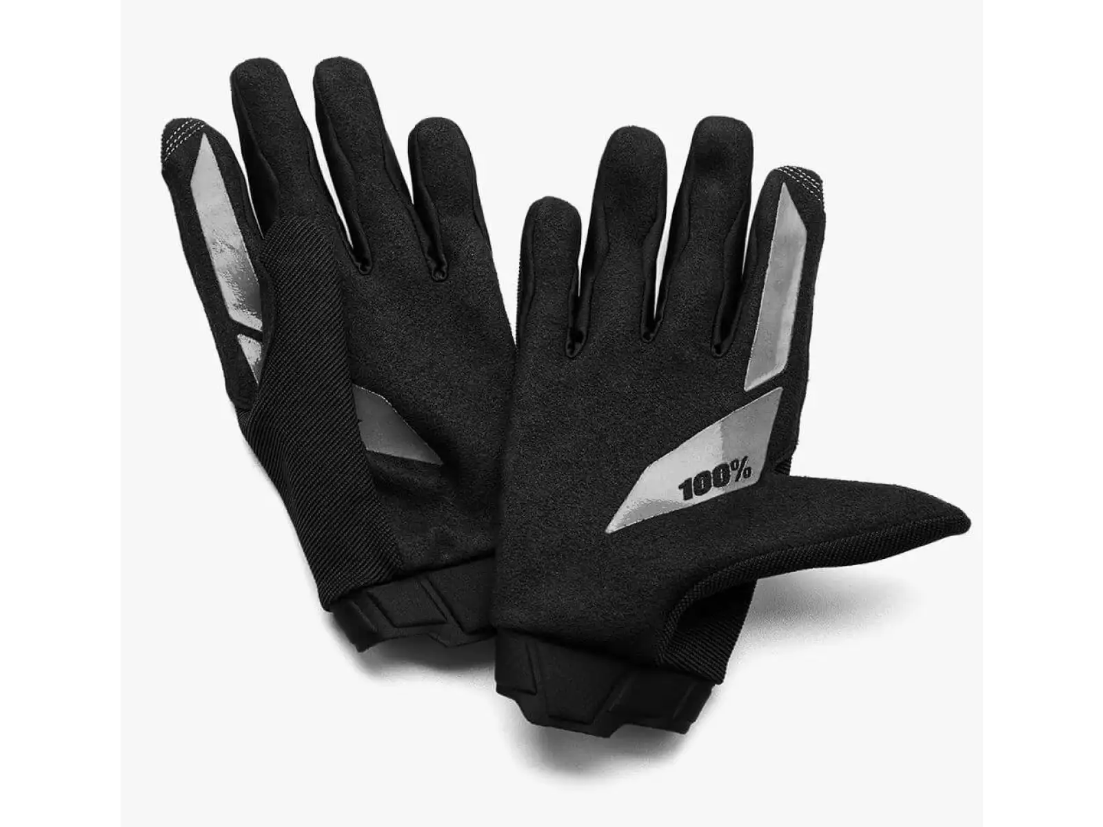 100% Ridecamp pánske rukavice Black/Charcoal