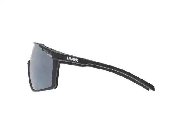 Uvex MTN Perform cyklistické okuliare Black Mat/Mirror Silver