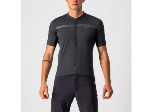 Castelli Unlimited AR Pánsky dres s krátkym rukávom Dark Grey