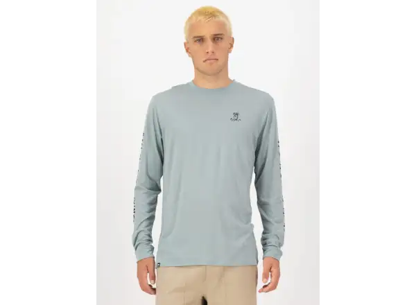 Mons Royale Icon Merino Classic pánske tričko dlhý rukáv Dew