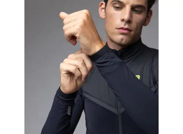 Alé R-EV1 Wool Speed pánska zimná cyklistická bunda Black
