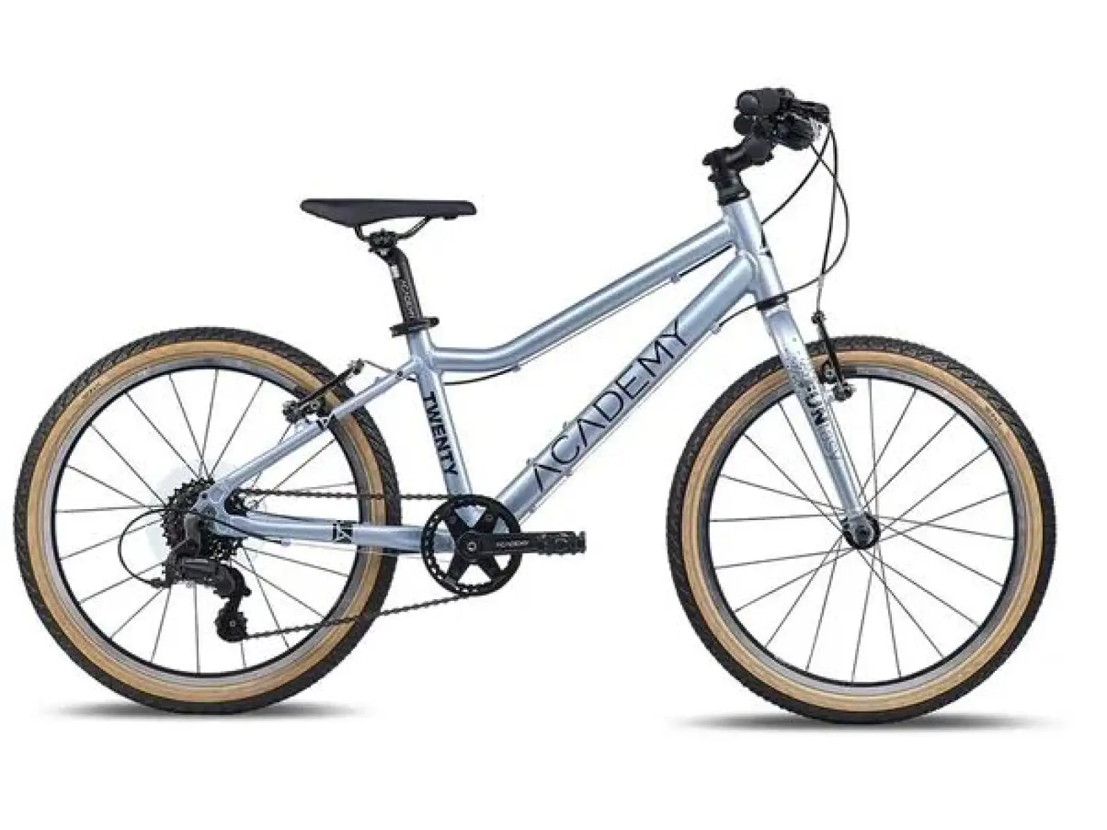 Academy Grade 4 Edition Funtasy detský bicykel strieborná