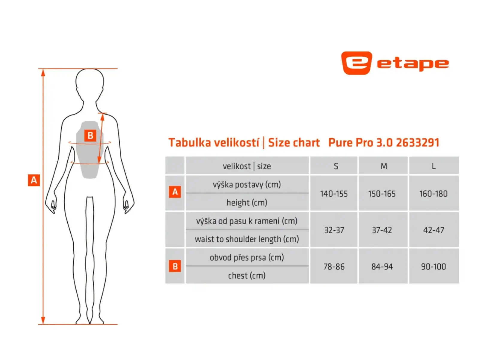 Etape Pure Pro 3.0 dámsky chránič chrbtice