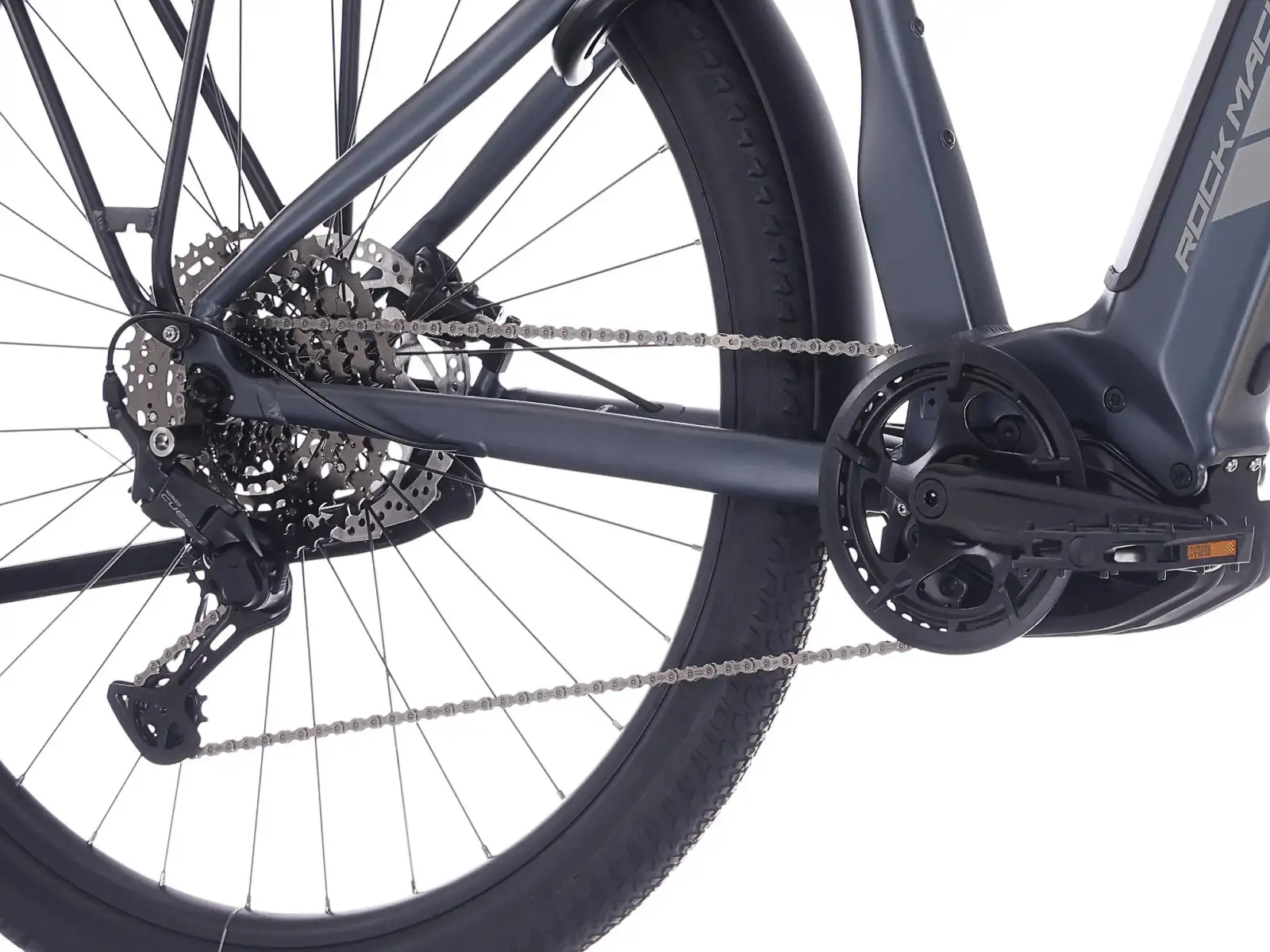 Rock Machine eRokk B90T nízkonástupový elektrobicykel Matte Nightstrom Blue