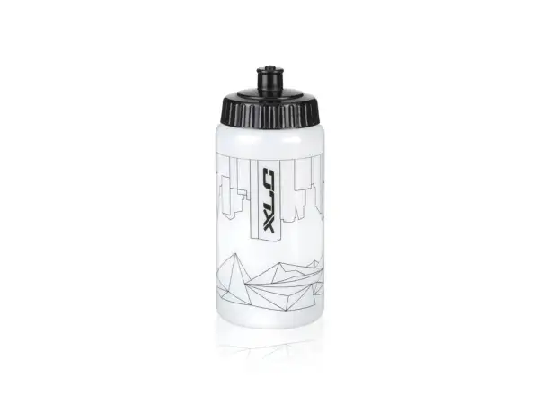 XLC WB-K10 fľaša 500 ml City of Mountains biela/čierna