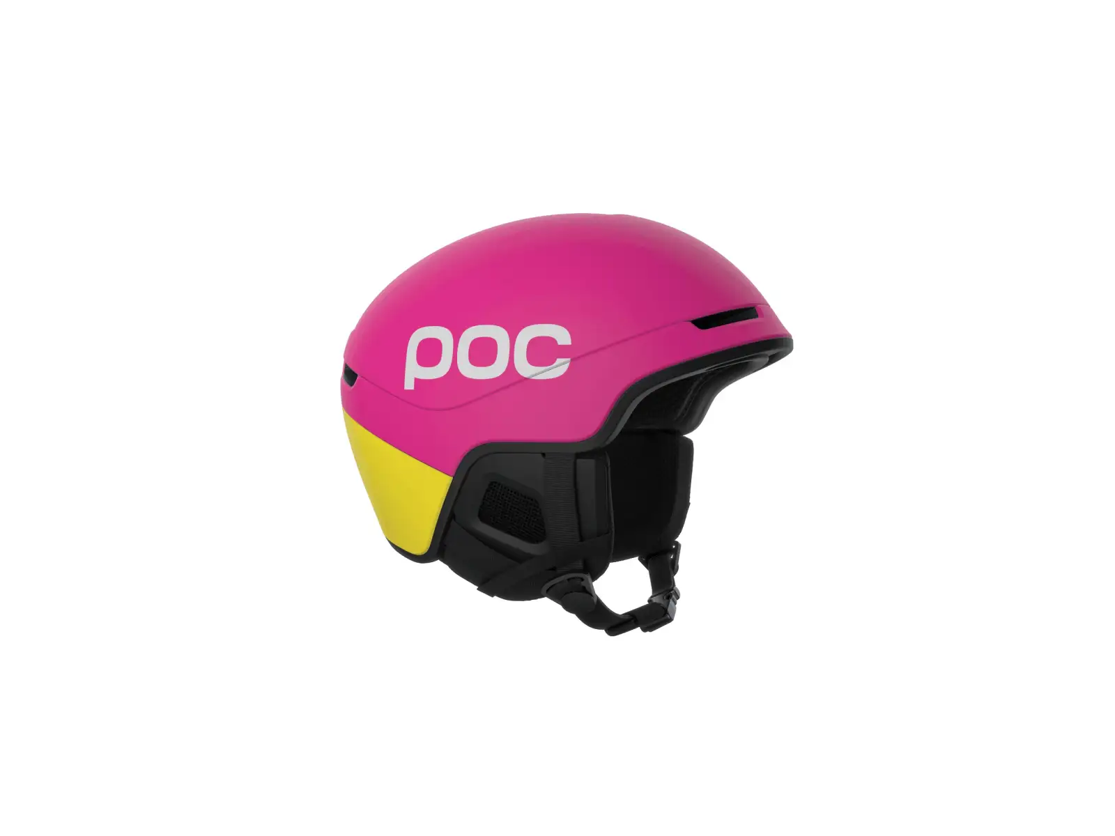 POC Obex Contour lyžiarska prilba Rhos Red Matt/Citrine Yellow Matt