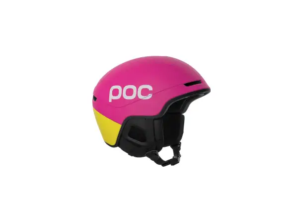 POC Obex Contour lyžiarska prilba Rhos Red Matt/Citrine Yellow Matt