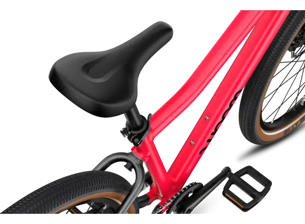 Woom 4 EXPLORE detský bicykel neon pink