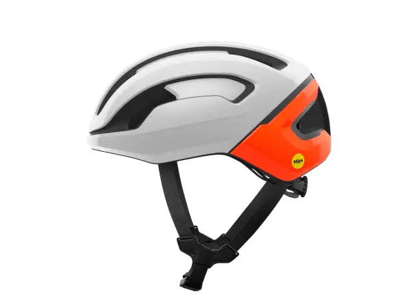 POC Omne Air MIPS cestná prilba Hydrogen White/Fluorescent Orange