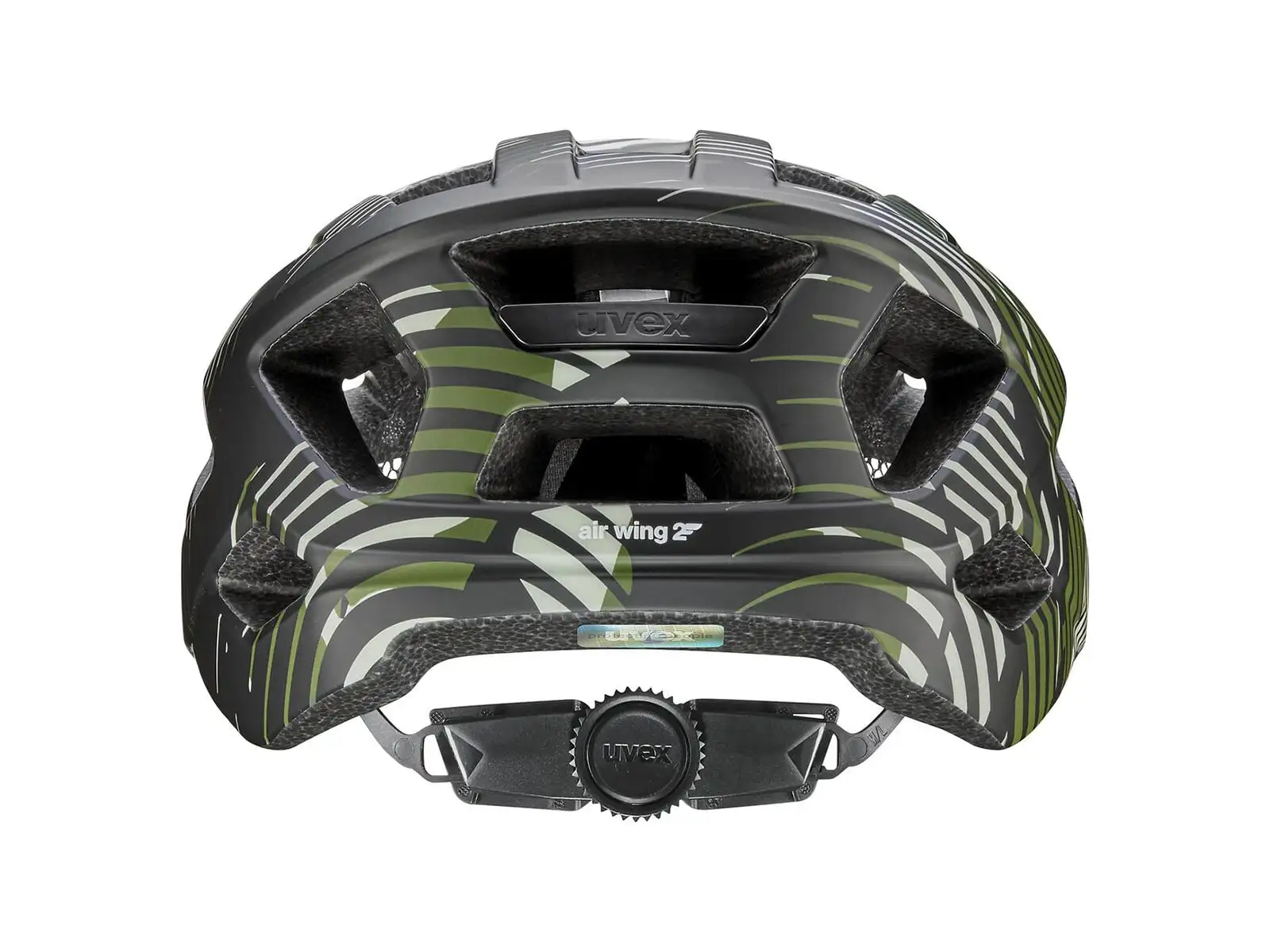 Uvex Air Wing 2 CC detská prilba Dark Olive-Black Matt