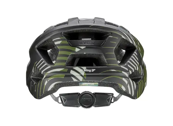 Uvex Air Wing 2 CC detská prilba Dark Olive-Black Matt