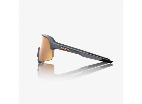 100% S3 slnečné okuliare Soft Tact Grey/HiPER Copper Mirror