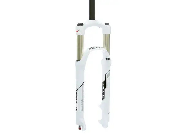 SR Suntour Raidon XC RL-R Disc 26" odpružená vidlica biela