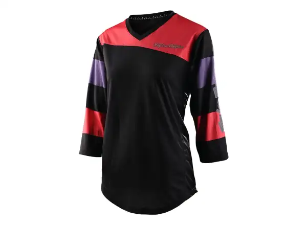 Troy Lee Designs Mischief Dámske ragbyové tričko s 3/4 rukávmi Firecracker Jersey
