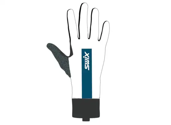 Swix Focus Glove bežecké rukavice Bright white