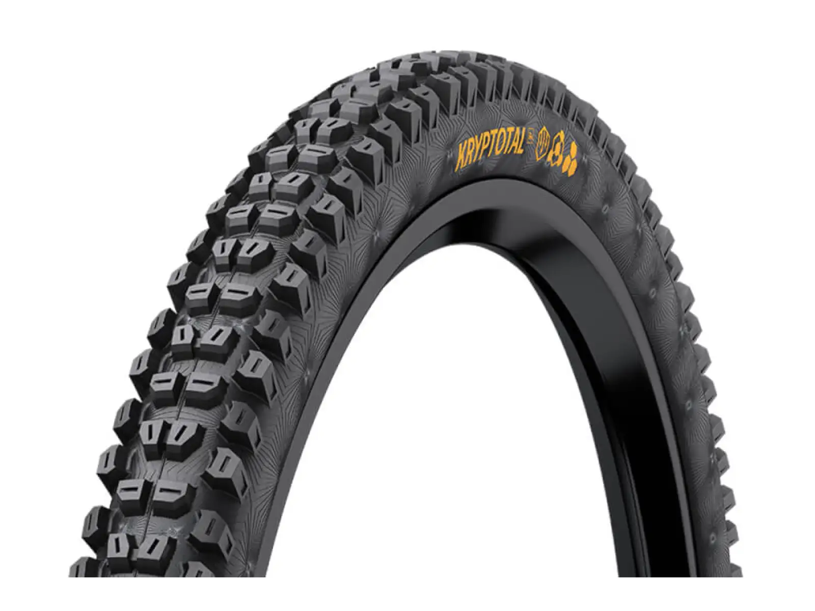 Continental Kryptotal DH Soft 27,5x2,40" TLR E-25 MTB pneumatika Kevlar zadná čierna 2022