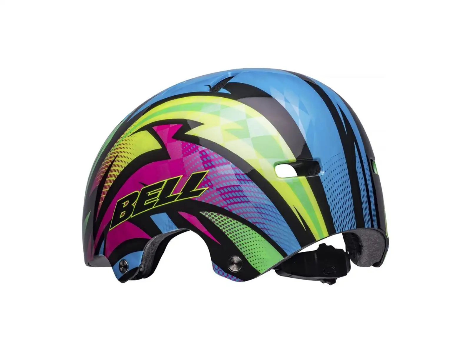 Bell Span prilba Blue/Magenta Psycho