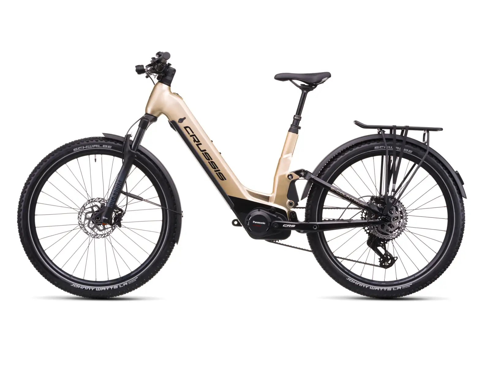 Crussis e-Country full 10.11 715Wh celoodpružený nízkonástupový elektrobicykel