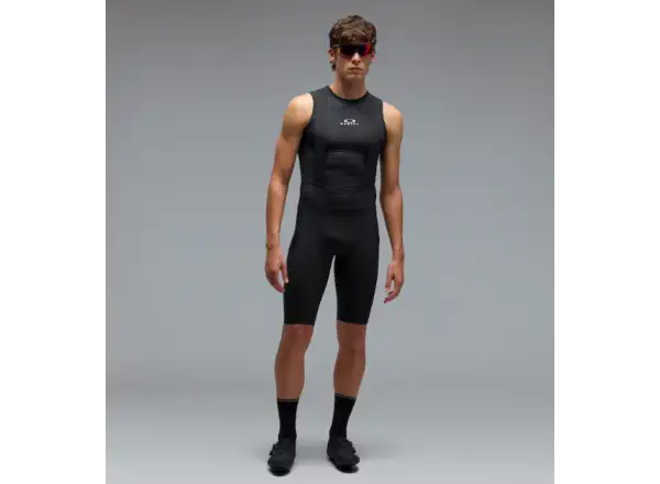 Oakley Endurance pánske kraťasy s vložkou a trakmi Pitch Black