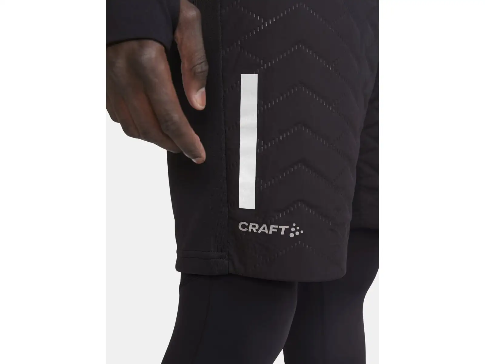 Craft ADV SubZ pánske bežecké šortky čierna