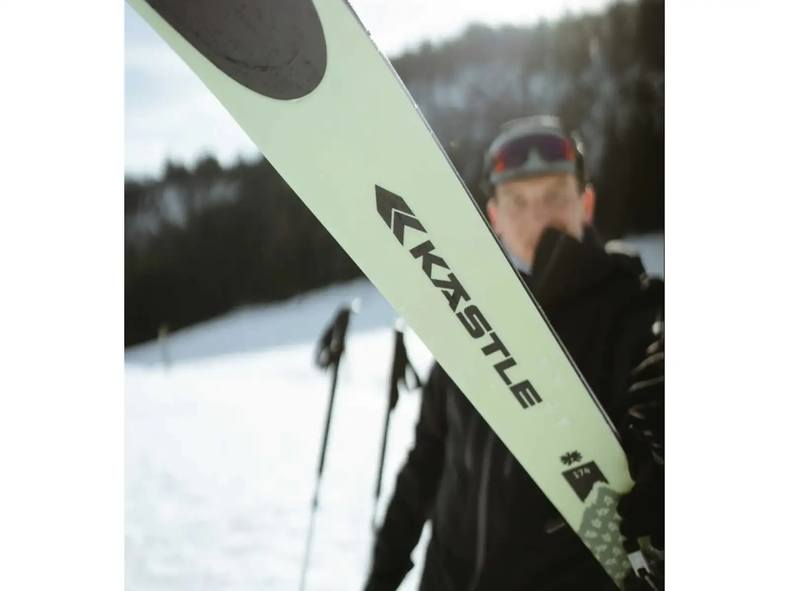 Kästle TX87 Up + Basic Skin skialpové lyže + Tour 9 CA viazanie súprava